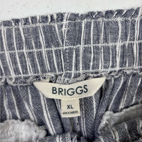 Briggs Linen Blend Striped & Floral Wide Leg Pants Bundle XL - Picture 4 of 16